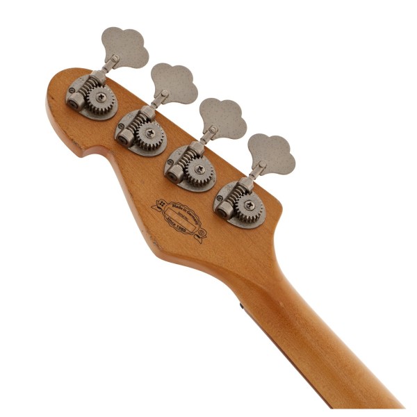 Sandberg California VM 4-String, Hardcore Aged Creme - back of headstock