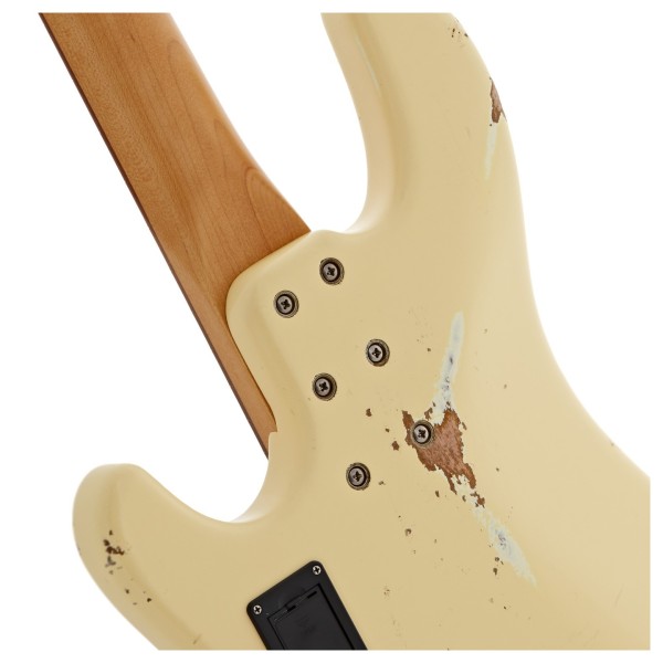 Sandberg California VM 4-String, Hardcore Aged Creme - neck joint