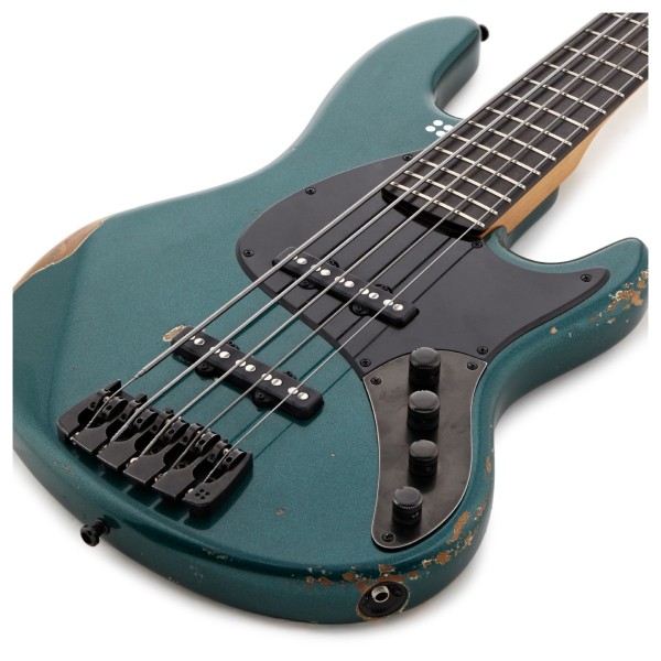 Sandberg California TT Greenline 5-String Bass, Hardcore Reserved Aged British Racing Green - body