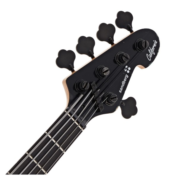 Sandberg California TT Greenline 5-String Bass, Hardcore Reserved Aged British Racing Green - headstock