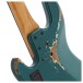 Sandberg California TT Greenline 5-String Bass, Hardcore Reserved Aged British Racing Green - neck joint