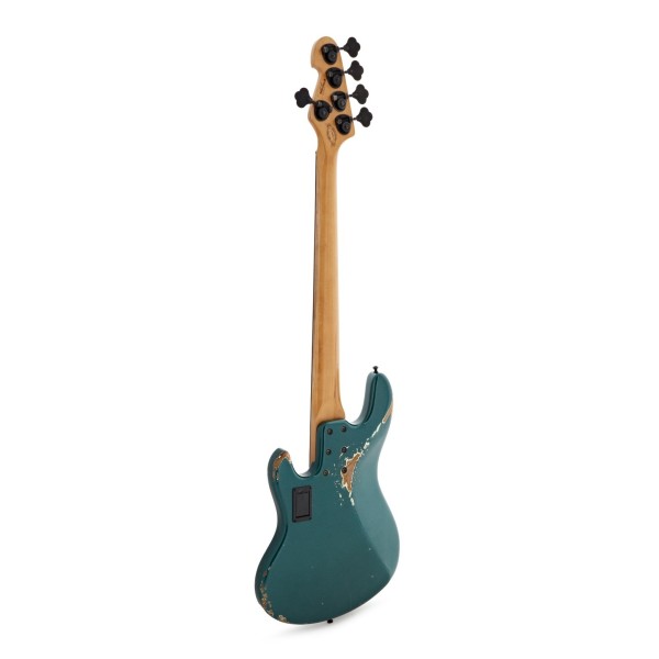 Sandberg California TT Greenline 5-String Bass, Hardcore Reserved Aged British Racing Green - back