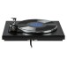 Rekkord F400 Audiophile Fully Automatic Floating Sub-Chassis Turntable, Semi Gloss Black - rear 