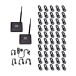 SubZero UHF Silent Disco System, 50 Pack