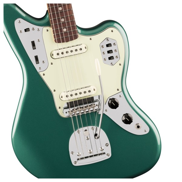 Fender Vintera III Mid '60s Jaguar RW, Sherwood Green Metallic - hardware