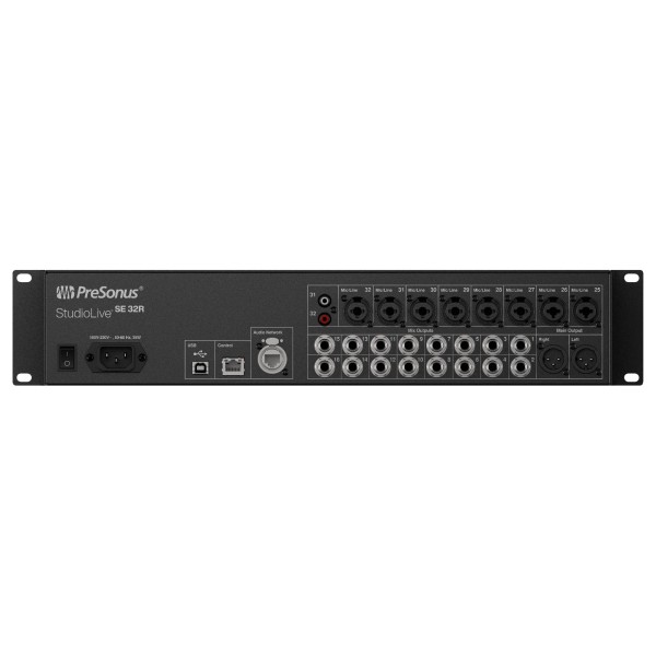 StudioLive SE 32R Rackmount Mixer - Rear