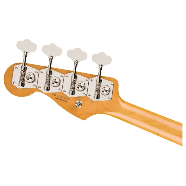 Fender Vintera III Early '60s Jazz Bass RW, Aztec Gold - back of headstock