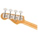 Fender Vintera III Early '60s Jazz Bass RW, Aztec Gold - back of headstock