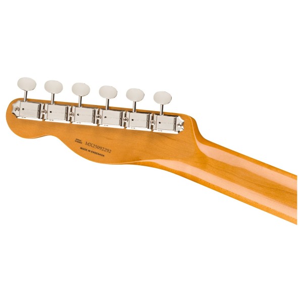 Fender Limited Edition Vintera III Early '60s Telecaster Custom RW, 3-Color Sunburst - back of headstock