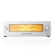 FiiO WARMER Desktop R2R Tube Buffer and DAC, Silver  -front 