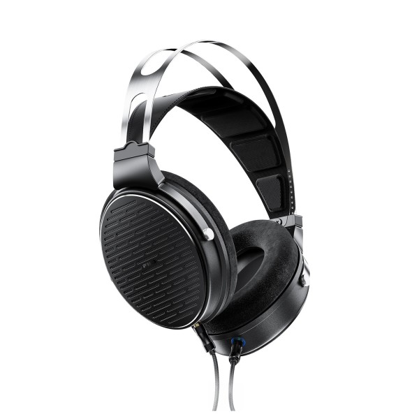FiiO Jade Audio JT3 50mm Dynamic Driver Headphones, Black angle cable 