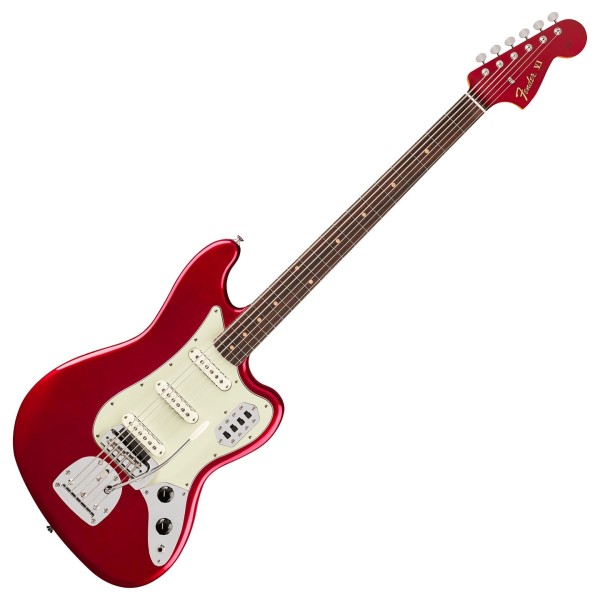 Fender Vintera III Early '60s Bass VI RW, Candy Apple Red