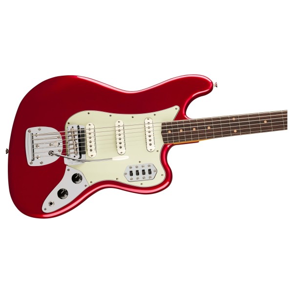 Fender Vintera III Early '60s Bass VI RW, Candy Apple Red - body