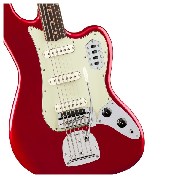 Fender Vintera III Early '60s Bass VI RW, Candy Apple Red - hardware