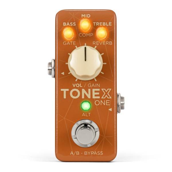 TONE X ONE Double Special, Limited Edition Vintage Brown Pedal - Top