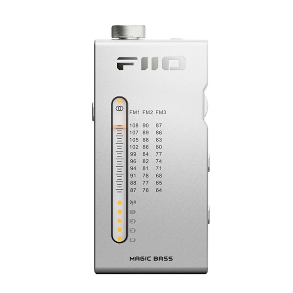 FiiO RR11 Portable Stereo Radio Receiver, Silver - main 