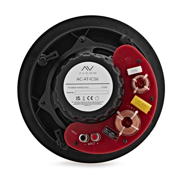 AVCOM 6 Inch Angled Tweeter In Ceiling Speaker (Single)