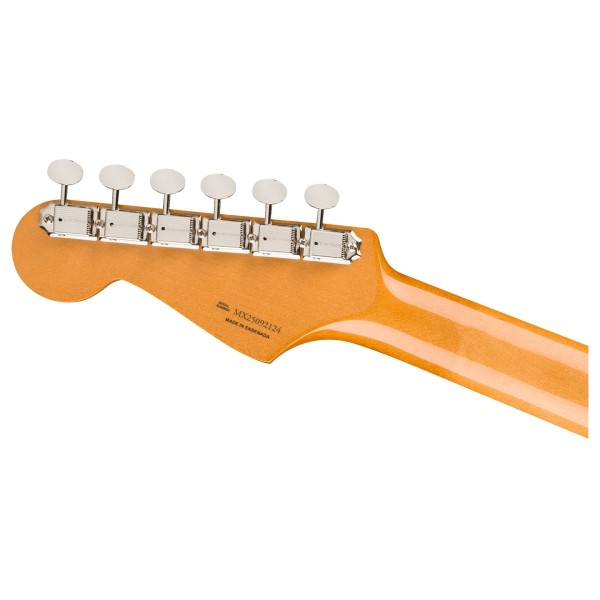 Fender Vintera III Early '60s Stratocaster RW, Black - back of headstock