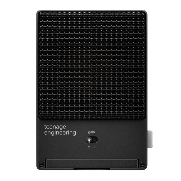 Teenage Engineering CM-15 Condenser Mic, Black - Rear