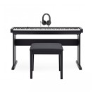 Casio Zestaw pianina cyfrowego CDP S110, czarny
