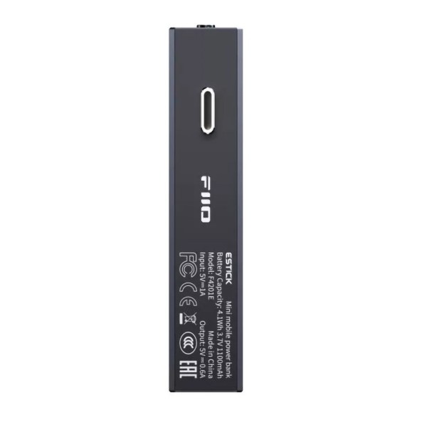 FiiO E-Stick Backup Battery For Portable DAC/AMP, Blue black edge 