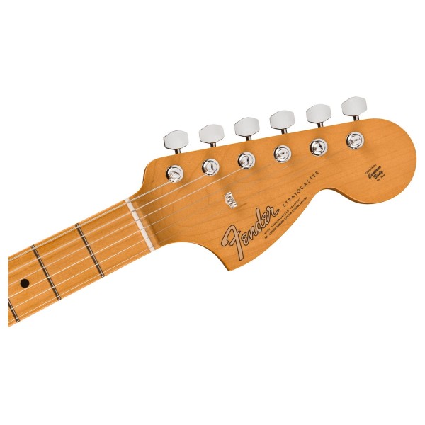 Fender Vintera III Late '60s Stratocaster MN, Olympic White - headstock