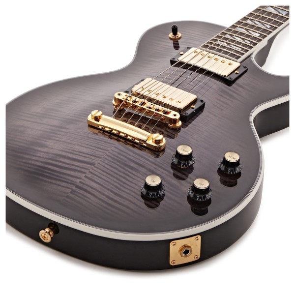 Gibson Les Paul Supreme, Translucent Ebony Burst #225550205 - body