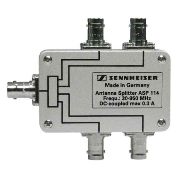 Sennheiser ASP 114 Passive 4-Way Antenna Splitter