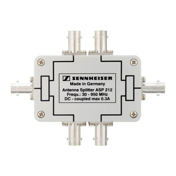 Sennheiser ASP 212 Passive 2-Way Antenna Splitter