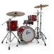 Gretsch Catalina Club 16'' Shell Pack With Snare, Gloss Crimson Burst