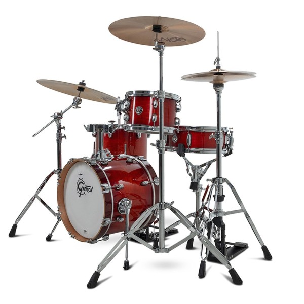 Gretsch Catalina Club 16'' Shell Pack With Snare, Gloss Crimson Burst