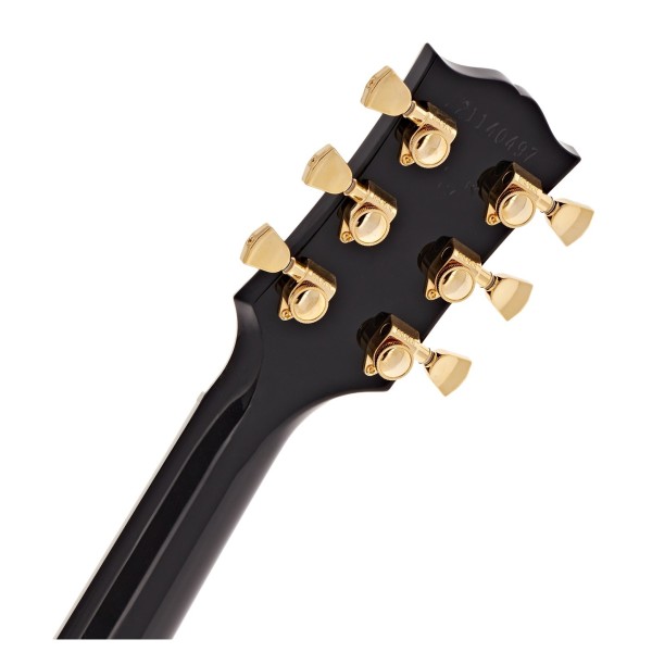 Gibson SG Supreme, Translucent Ebony Burst #221140497 - back of headstock