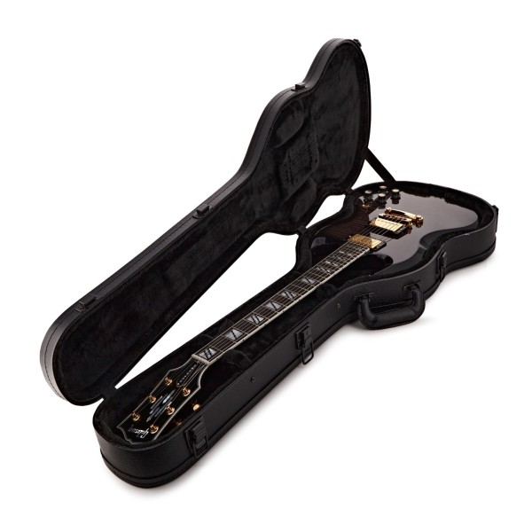 Gibson SG Supreme, Translucent Ebony Burst #221140497 - guitar in case
