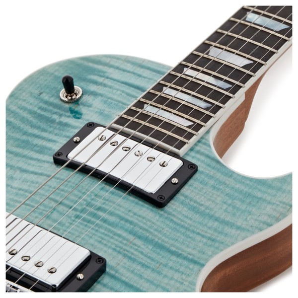 Gibson Les Paul Modern Figured, Seafoam Green #233050002 - upper frets