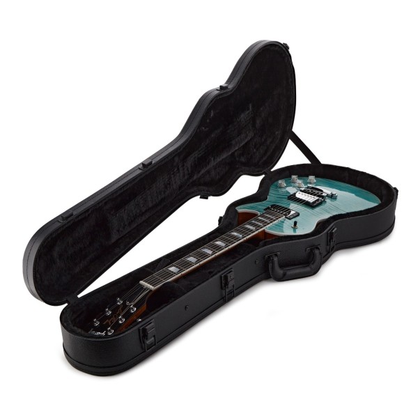 Gibson Les Paul Modern Figured, Seafoam Green #233050002 - guitar in case