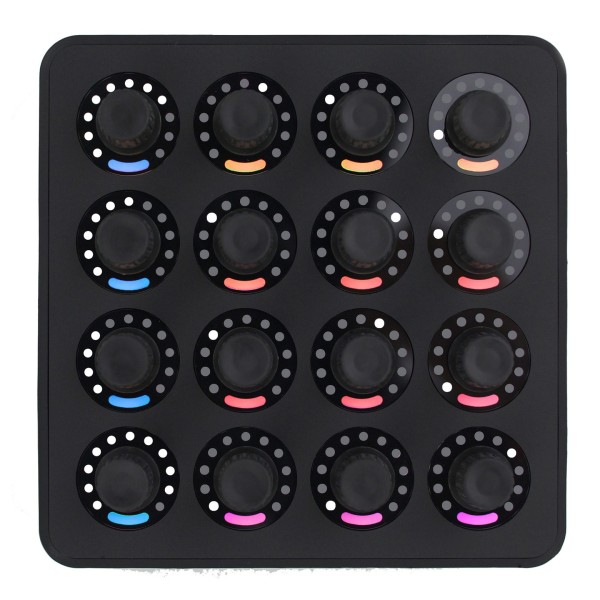 DJ Tech Tools MIDI Fighter Twister, Black - Top View