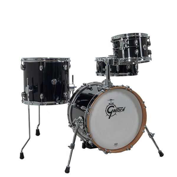 Gretsch Catalina Club 16'' Shell Pack With Snare, Piano Black