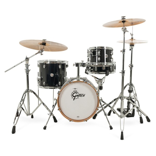 Gretsch Catalina Club 16'' Shell Pack With Snare, Piano Black
