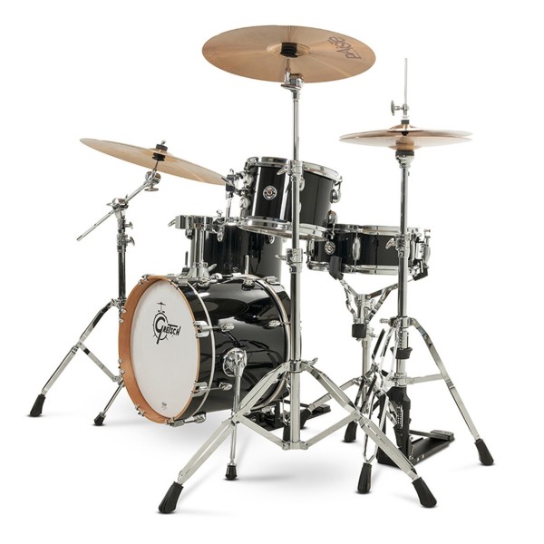 Gretsch Catalina Club 16'' Shell Pack With Snare, Piano Black