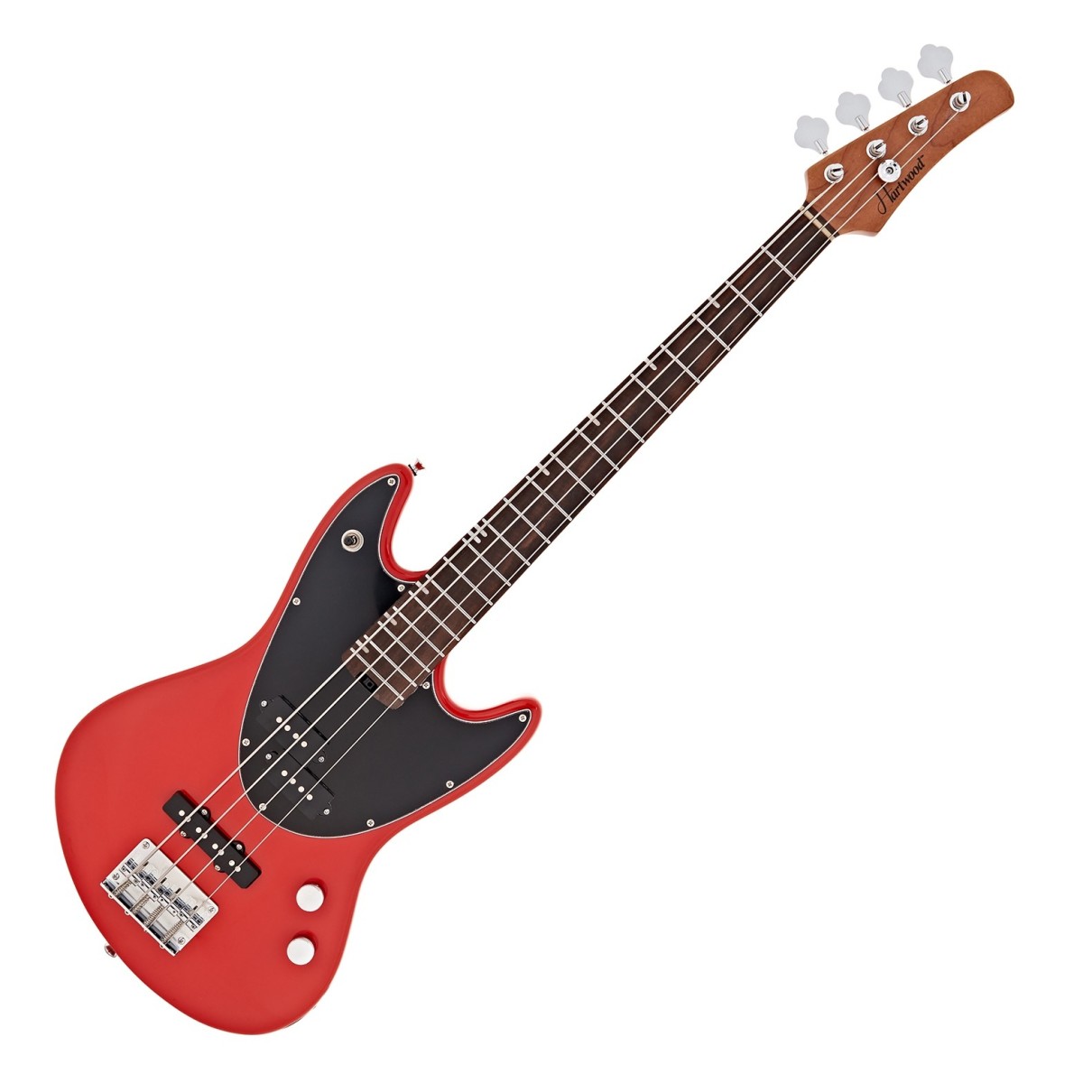 Click to view product details and reviews for Hartwood Delta Bass Guitar Orchard Red Nearly New. Click to view product details and reviews for Hartwood Delta Bass Guitar Orchard Red Nearly New.