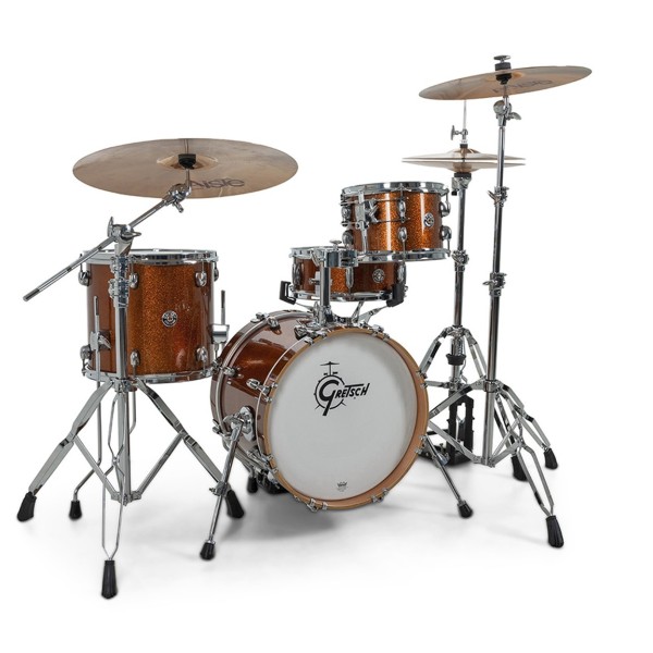Gretsch Catalina Club 16'' Shell Pack With Snare, Bronze Sparkle