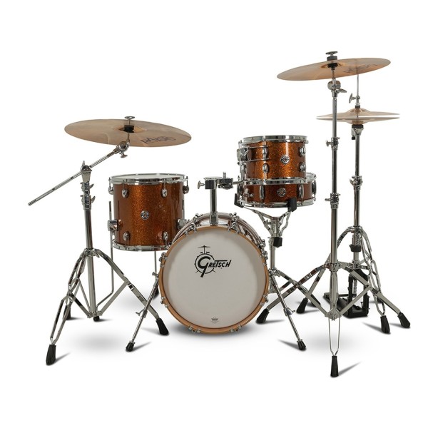 Gretsch Catalina Club 16'' Shell Pack With Snare, Bronze Sparkle