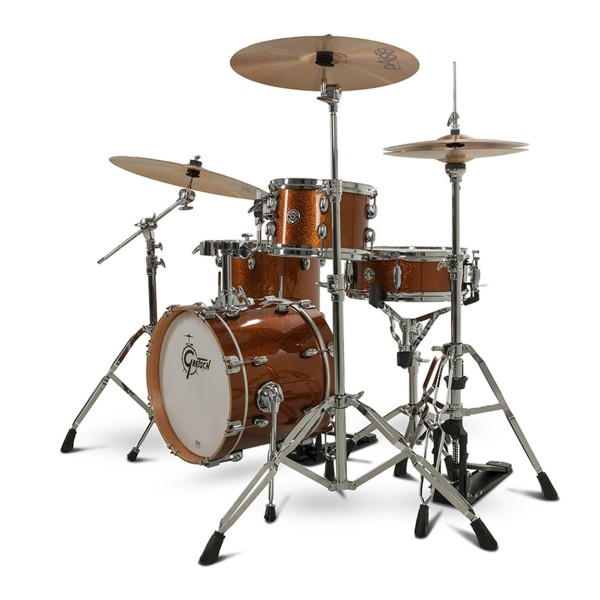 Gretsch Catalina Club 16'' Shell Pack With Snare, Bronze Sparkle