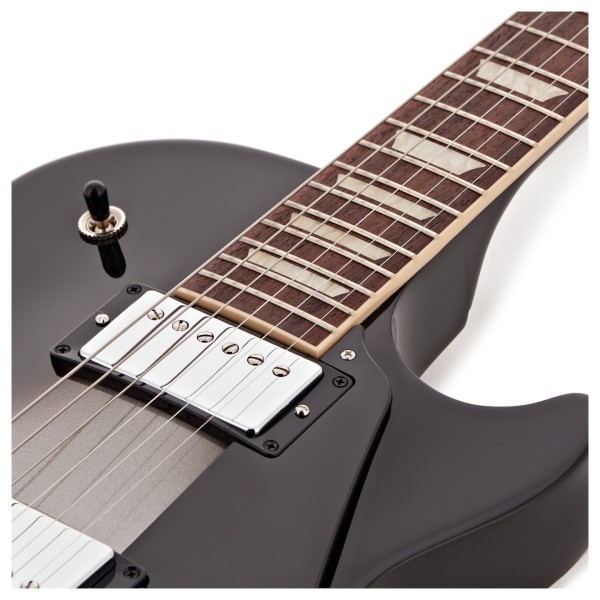 Gibson Les Paul Studio, Silverburst #207150093 - upper frets