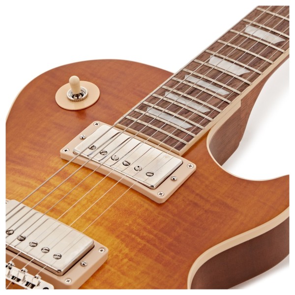 Gibson Kirk Hammett Greeny Les Paul Standard, Greeny Burst #226650206 - upper frets
