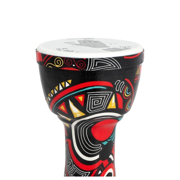 Percussion Plus Slap Djembe, Pre-Tuned, 8 inch Head, Carnival 5