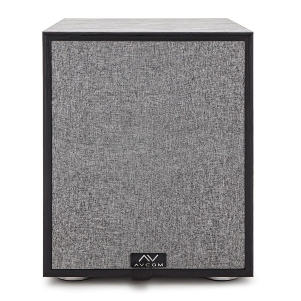 AVCOM 8" Active Subwoofer, Black