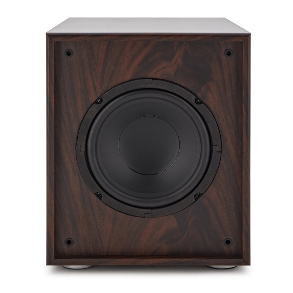 AVCOM 8" Active Subwoofer, Walnut