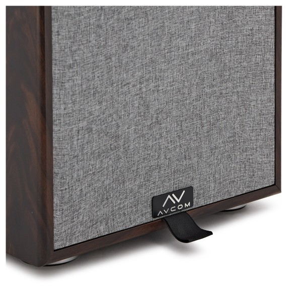 AVCOM 8" Active Subwoofer, Walnut