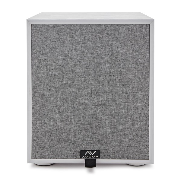 AVCOM 10" Active Subwoofer, White